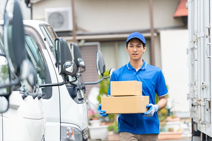 《岩沼市》週払いOK・3ｔ車での冷凍食品の店舗配送ドライバー！（ルート配送・週休2日）