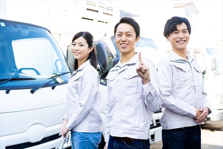 《名古屋市中区》週払いOK・1BOX～4ｔ車での機材配送及び倉庫内作業スタッフ！（土日祝休み・Wワーク歓迎）