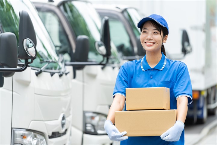 《松戸市》週払いOK・3ｔ車での飲食店への食品全般の配送ドライバー！（Web面接OK・高収入）