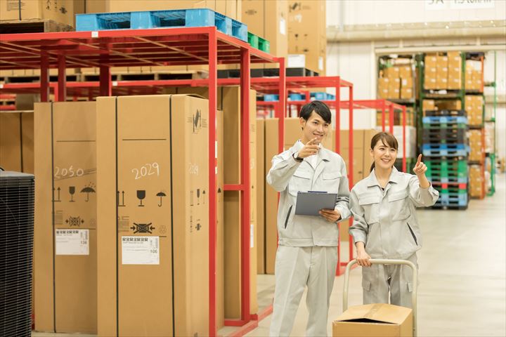 《茨木市》週払いOK・倉庫内での一般貨物の仕分け作業スタッフ！（Web面接OK・土日祝休み）